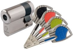 Demi-cylindre de serrure vachette axi'home (30 x 10mm)