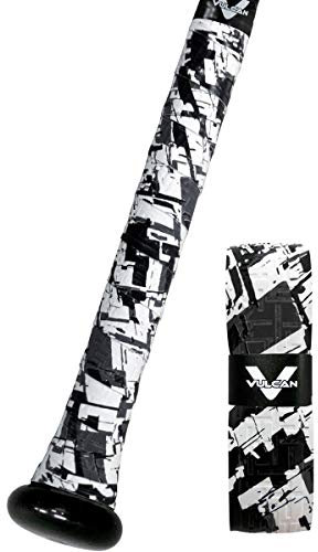 Vulcan Unisex-Erwachsene 0.50mm / 1.00mm / 1.75mm Bat Grip | Baseball/Softball | Multiple Colors Schlägergriff, Weißes Rauschen, Standard Thickness | All