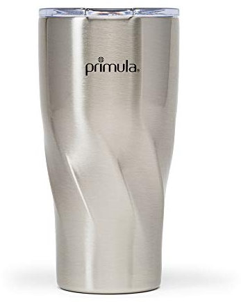 Primula Vaso de viaje Sport de 20 oz, acero inoxidable cepillado, acero inoxidable, Acero inoxidable cepillado., 20oz