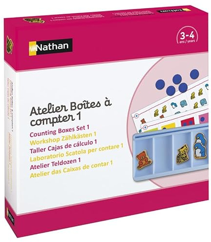 NATHAN Atelier Boîtes à Compter 1