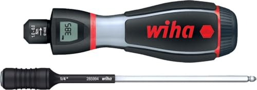 Wiha iTorque Mechatronischer-Drehmomentschraubendreher/ 1.0-6.0 Nm/ Drehmomentwert einstellbar über Digitalskala