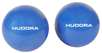 HUDORA Fitness Pilates Softbälle, Blau, 76740
