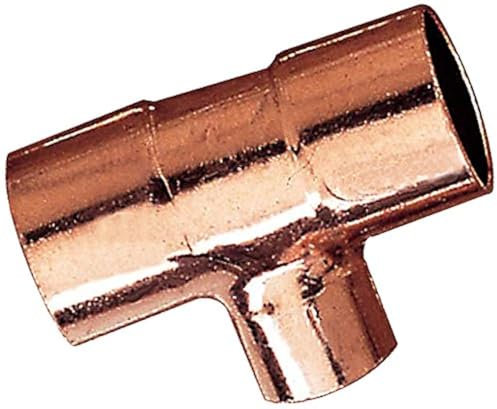 Boutté 3141705 Té cuivre à souder réduit femelle Tube Ø22-14-22