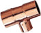 Boutté 3141705 Té cuivre à souder réduit femelle Tube Ø22-14-22