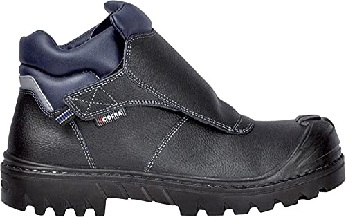 Cofra Welder BIS S3 HRO SRC Black Metal Free Composite Toe Welding Safety Boots (UK 12)