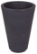 Sesua Pflanztopf Blumentopf Pflanzkübel Blumenkübel Capri anthrazit rund 24x35