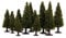 Gazechimp 15pcs Modèle Arbre Train HO Eletronique Paysage Maquette Jouet Dollhouse