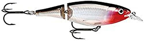 Rapala Unisex-Adult X-Rap Jointed Shad Angelköder-Angelzubehör-Zweigeteilter Kunstköder-Süßwasser Spinnköder Locken, Silver, 13cm