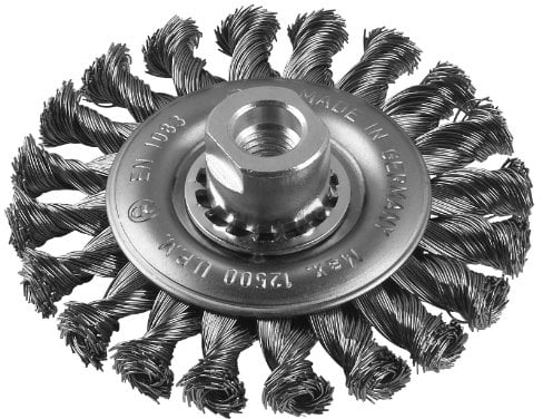 Bosch 2609256512 115mm M14 Wire Wheel Knotted Wire