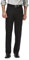 Haggar mensHC10884Premium No Iron Classic Fit Expandable Waist Plain Front Casual Pants - Black - 40W x 30L