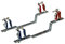 Arcanaute - Supports pour collecteurs - Supports réglables pour collecteurs 1/2 (15/21) - 3/4 (20/27) - 1'' (26/34) (la paire)