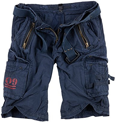 Surplus Raw Vintage Royal Shorts, Royalblue, 4XL