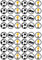 48 PRECUT Football #2 Edible Mini Cupcake Toppers - - wafer card disc cake decorations