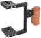 CAMVATE DSLR Video Camera Cage Stabilizer Rig with Wooden Handle for Canon Nikon Sony