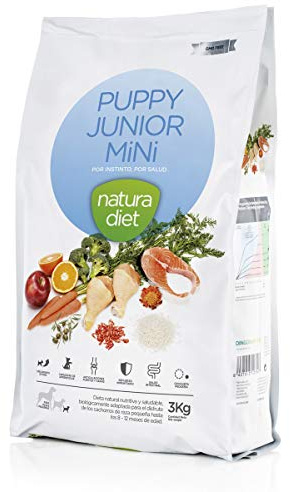 Natura Diet Trockenfutter für Hunde, Welpen, Mini-Rassen, 3000 g