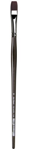 da Vinci 7185-16 Oil & Acrylic Series 7185 Top Acryl Paint Brush, Flat Red/Brown Synthetic with Long Ergonomic Handle, Size 16