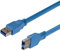 StarTech.com Câble USB 3.0 actif USB-A vers USB-B de 10 m - M/M - Bleu (USB3SAB10)