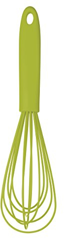 KitchenCraft Colourworks Silicone Balloon Whisk, 26 cm - Green