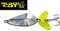 Black Cat Hitman Twin Blinker, Welsblinker, Spinnfischen auf Wels, Spinnangeln, Wallerblinker, Gewicht:100g, Farbe:Black Wave