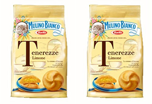 Mulino Bianco: Tenerezze Shortcake ripieno di crema al limone - 200g Confezione da 2 [ Importazione Italiana]