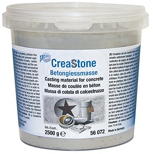CREATIV DISCOUNT NEU CreaStone Betongiessmasse, 2500g