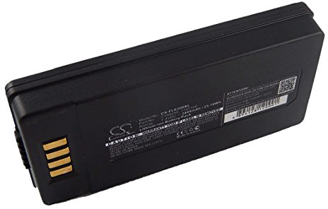 vhbw Akku Ersatz für Flir 1195106, T198258 für Wärmebildkamera (3400mAh, 7,4V, Li-Ion)