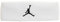 Jordan Unisex-Adult Headband, White, One Size