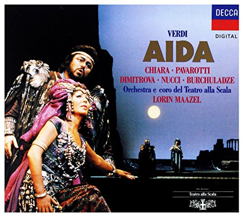 Verdi: Aida / Chiara, Pavarotti, Dimitrova, Nucci, Burchuladze, Maazel