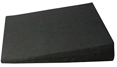 Keilkissen 37 x 37 x 7/1 cm schwarz 30 Grad