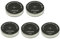HQRP 5 Piles Bouton LIR2450 / LIR 2450 (CR2450) Li-Ion Batteries Rechargeables