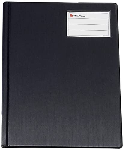 Rexel 17438BK Sichtbuch Professional, A4, 40 Hüllen, schwarz