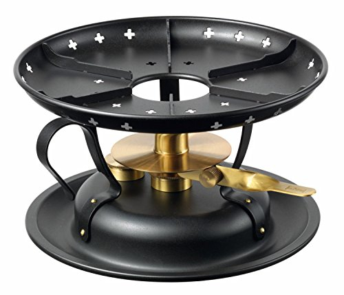 Stöckli Raqulette Classic Dochtenbrennerrechaud schwarz, 7566.50