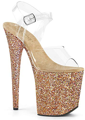 Pleaser FLAMINGO-808 Damen Plateau Sandalen