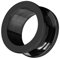 Piercingfaktor Flesh Tunnel Ohr Schraub Ear Plug Piercing Edelstahl Schraubverschluss Ohrpiercing Creole 8 mm Schwarz