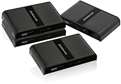 IOGEAR HDMI Over Powerline PRO Kit with 2 Additional Receiver, GPLHDPROK3
