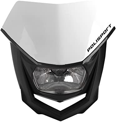 Polisport Scheinwerfer Maske weiss HALO
