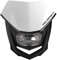 Polisport Scheinwerfer Maske weiss HALO