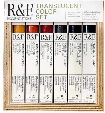 R&F Pigment Stick Translucent Color Set Of 6