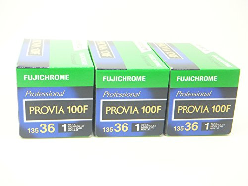 Fuji Provia 100F 35mm 36 Farbfilm, 3 Stück