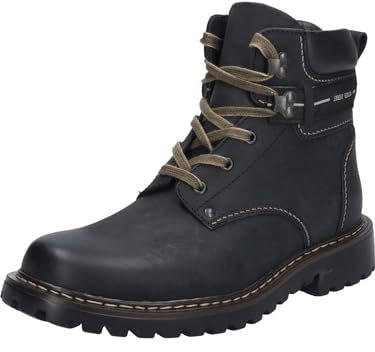Josef Seibel Herren Adelboden Combat Boots schwarz 600), 48 EU