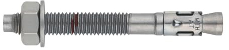 INDEX Fixing Systems 20 Stück MTA-A2 Verankerungen für hohe Lasten, rostfrei, A2, M20 x 120 mm, Ø 20 mm