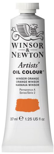 Winsor & Newton Artists Huile Extra Fine Tube 37ml 724 Orange Winsor