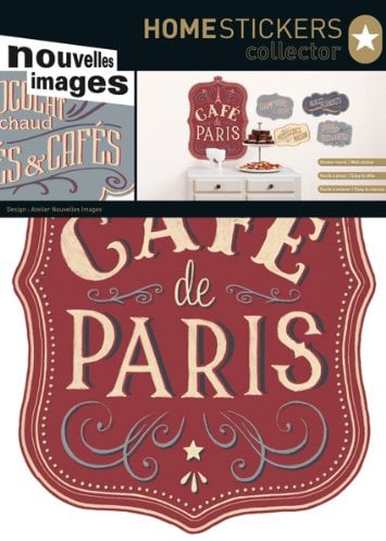 Wandtattoo Cafe de Paris