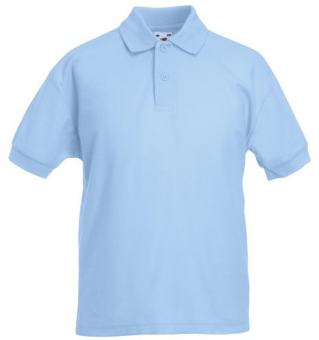 Fruit of the Loom Boys' Shirt blue Blue 5-6 Years