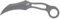 Schrade SCH111 Unisex – Erwachsene Neck Knife Taschenmesser, Silber, one Size