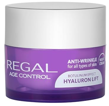 Regal Age Control Anti-Falten Nachtcreme Botolinium Effect Hyaluron Lift mit