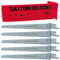 Saxton - 5 Lames de scie sabre R644D 150 mm pour Bosch Makita etc