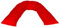 Biona Seitenschläferkissen/Stillkissen 200 x 35 cm (Frottee rot)