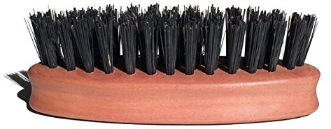 Golddachs Bartbürste Birnbaumholz mit Wildschweinborsten