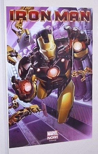 Marvel Invincible Iron Man 36 by 24 inch Comics Universe Comic Book Shop Promotional Promo Poster (3 by 2 feet): Ironman in Armory